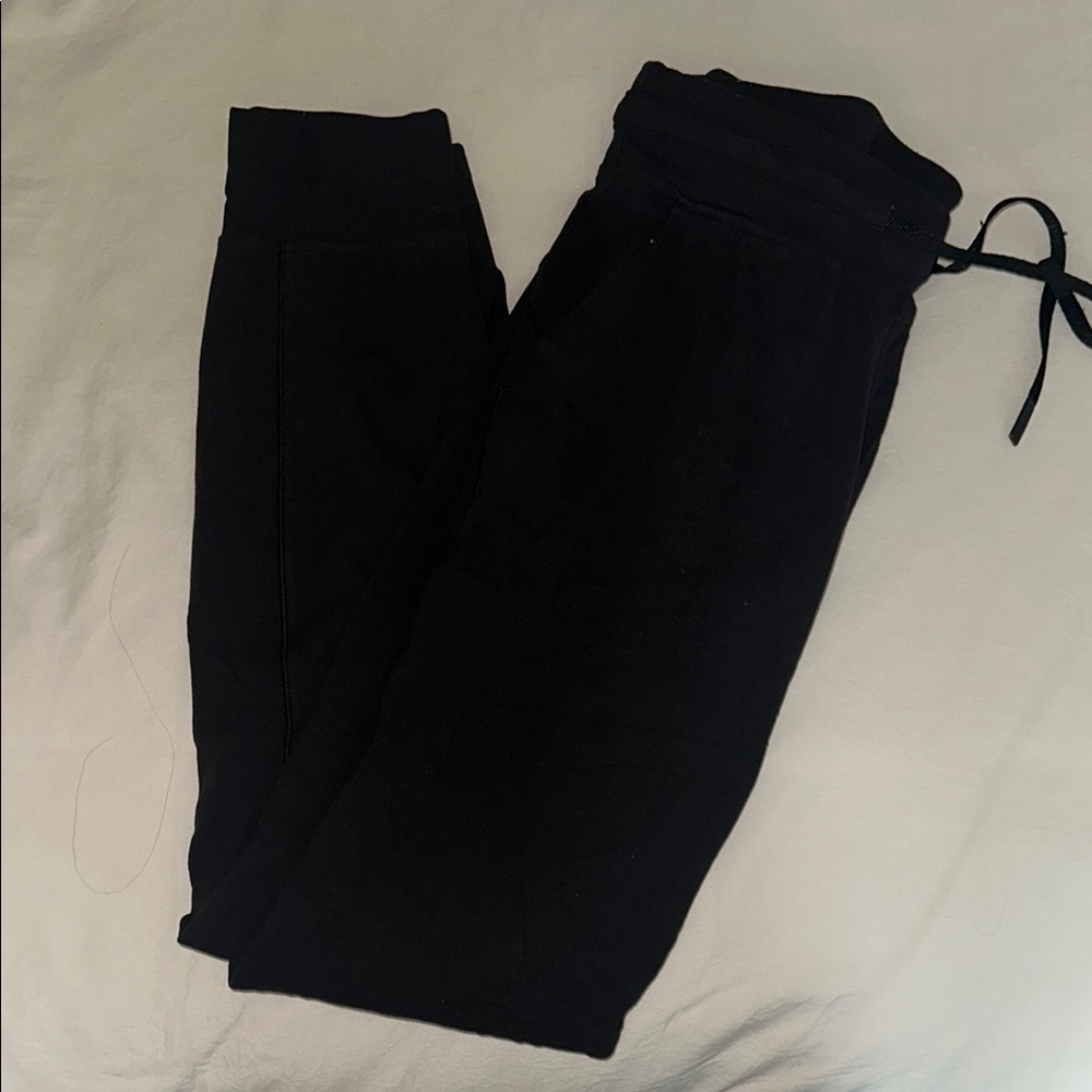 Kids Black Jogger Pants